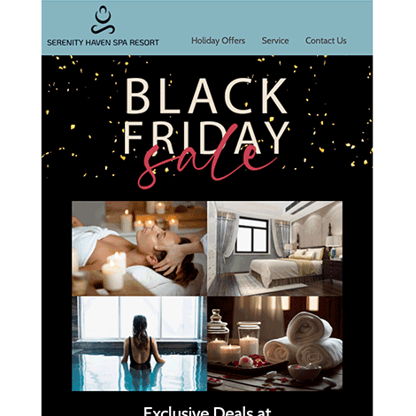 Black Friday Spa Package